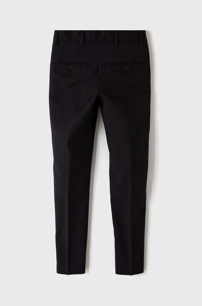 Detské nohavice Jack & Jones 12182246 čierna AA00