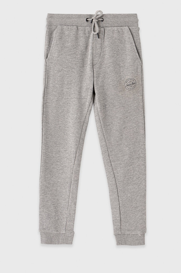 Jack & Jones Spodnie dziecięce dzianina szary 12182767