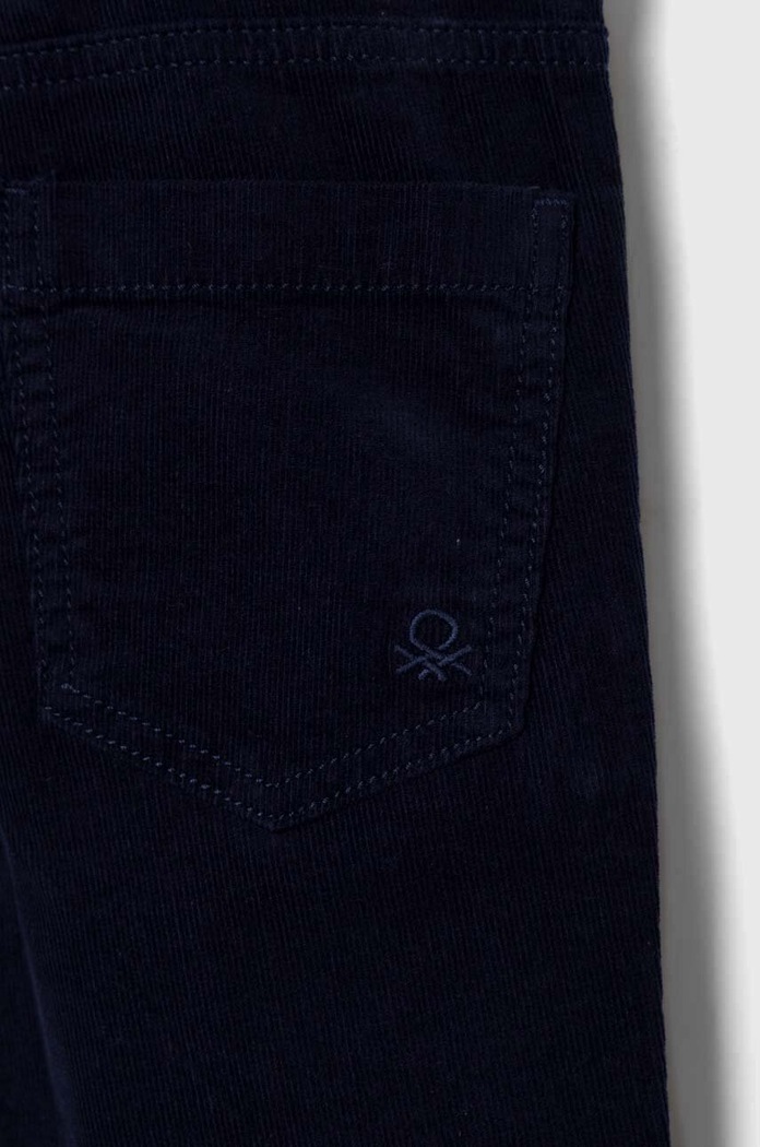 Dětské manšestrové kalhoty United Colors of Benetton námořnická modř 4AD5CE00M.G.NOS