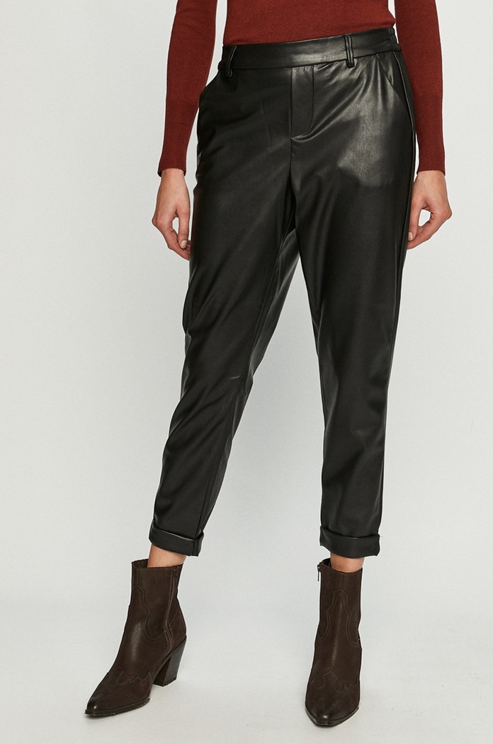 Vero Moda - Kalhoty jednoduchý černá 10237236