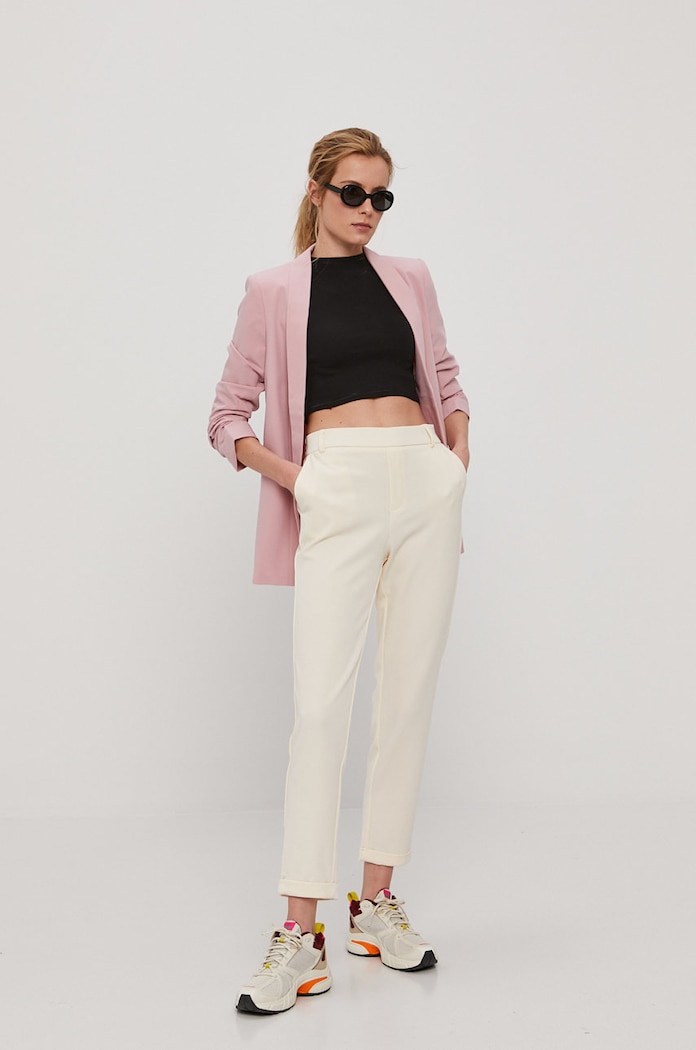 Vero Moda Nohavice Vero Moda 10225280 béžová AA00