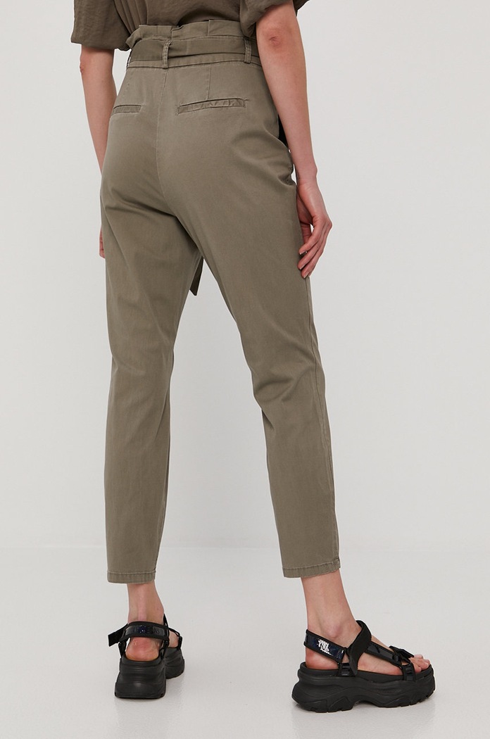 Oblečení Kalhoty Vero Moda 10216704 zelená