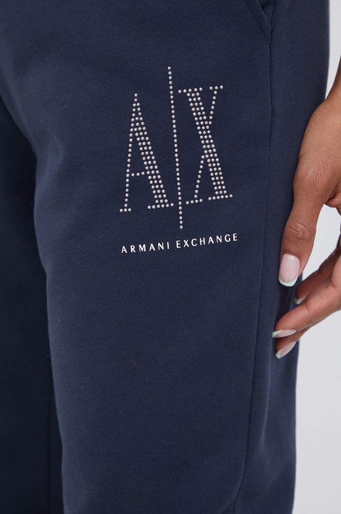 Armani Exchange – Spodnie granatowy 8NYPDX.YJ68Z.NOS