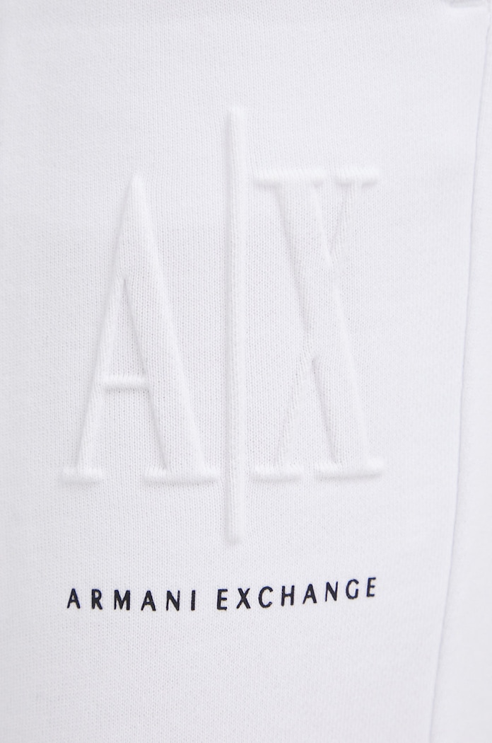 Odzież Armani Exchange spodnie 8NYPFX.YJ68Z.NOS biały