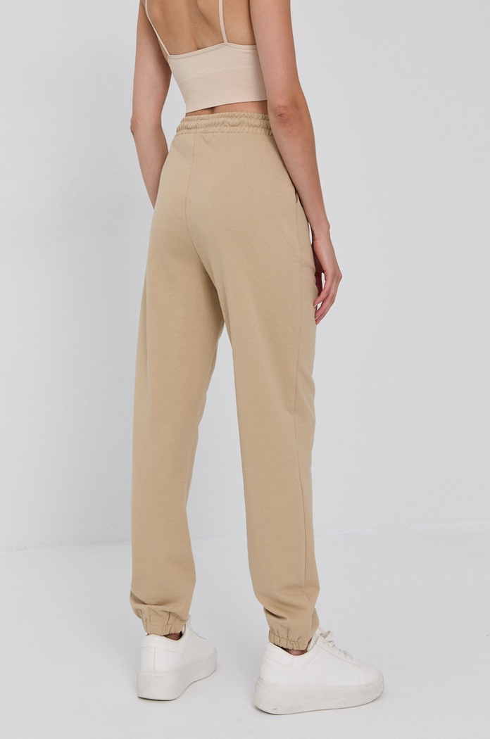 Odzież Vero Moda Spodnie 10252961.WhitePeppe beżowy