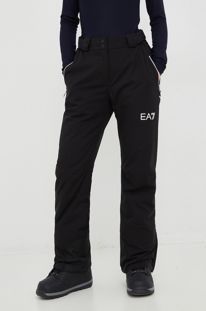 EA7 Emporio Armani pantaloni de schi panza negru 8NTP16.TN45Z.NOS