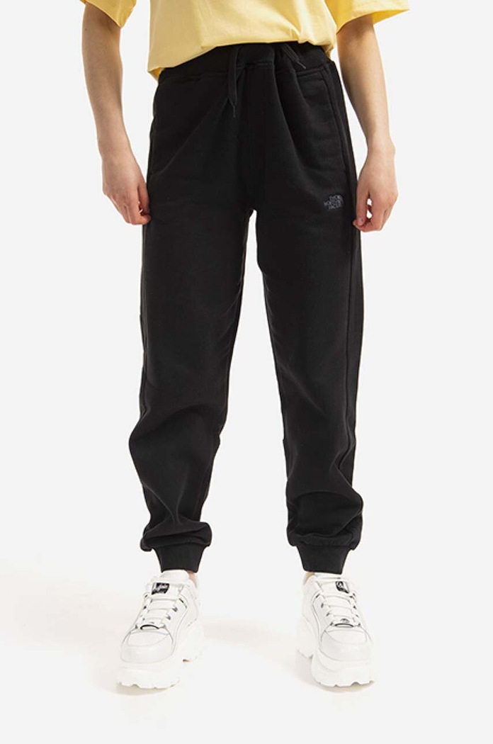 The North Face cotton joggers Oversized Jogger jersey black NF0A5IGE