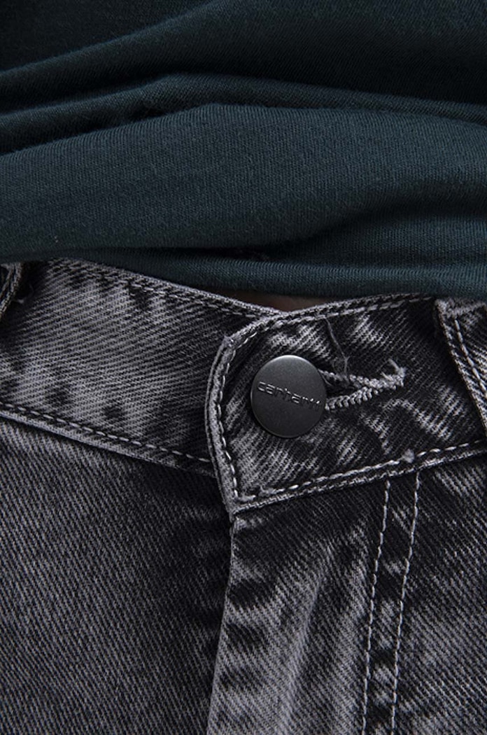 Carhartt WIP jeans Page Carrot Ankle Pant gray I029801.
