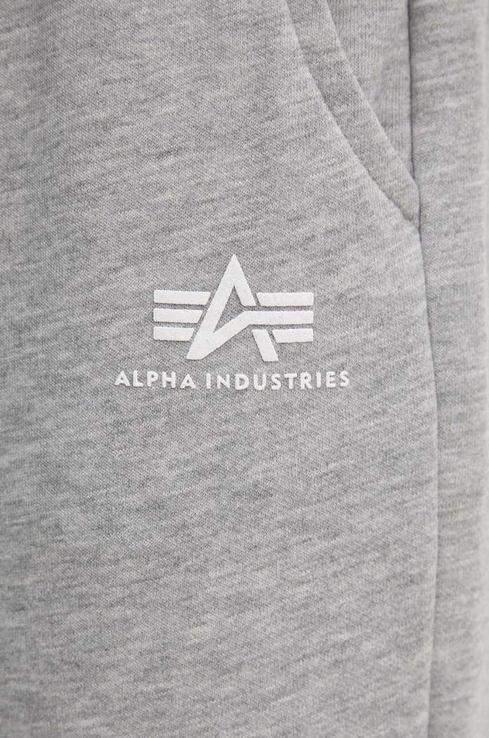 Tepláky Alpha Industries šedá 116051.230