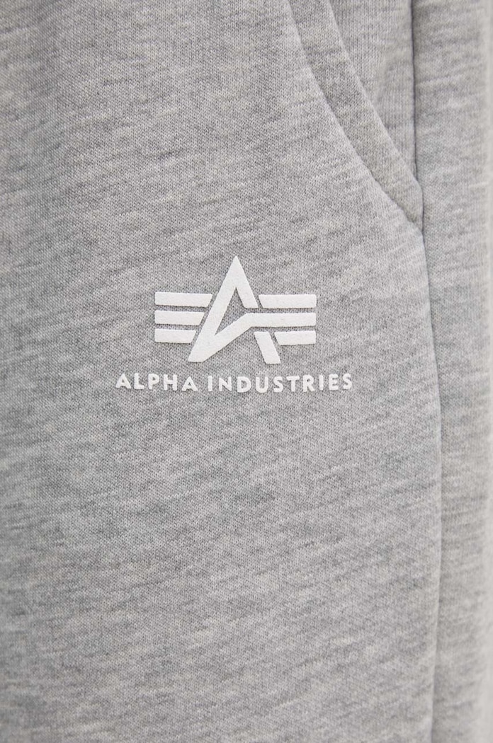 Tepláky Alpha Industries šedá 116051.230