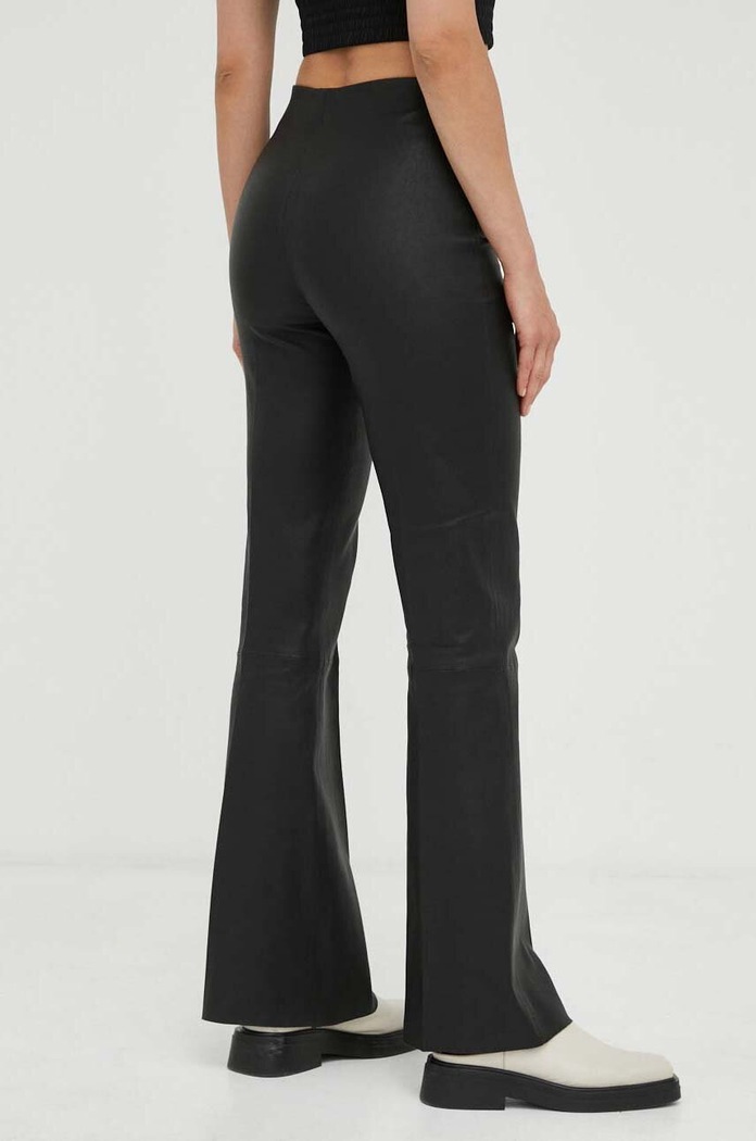 Îmbrăcăminte Day Birger et Mikkelsen pantaloni de piele DAY100169 negru