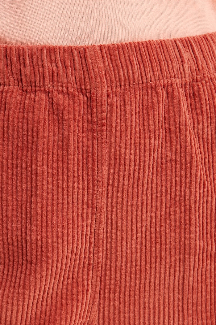Menčestrové nohavice American Vintage oranžová PADO137