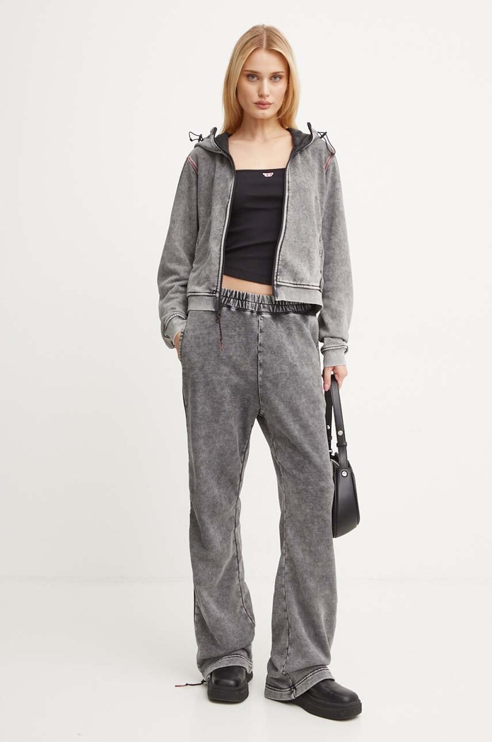 Diesel pantaloni de trening AWSB-DELANEY-HT51 A15440.0BNDC gri AA00