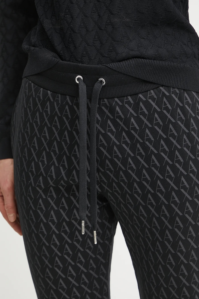 Armani Exchange pantaloni de trening negru 8NYPLG.YJE5Z.NOS