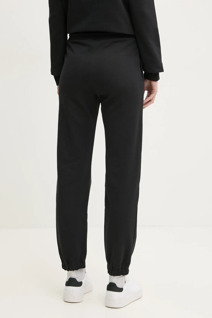 Îmbrăcăminte MSGM pantaloni de trening din bumbac 2000MDP500.300000 negru