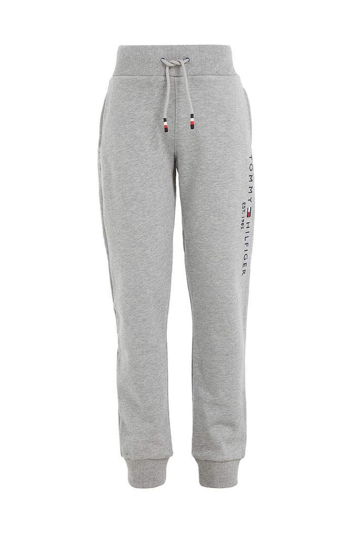 Παιδικό παντελόνι Tommy Hilfiger KS0KS00214.NOS γκρί AA00