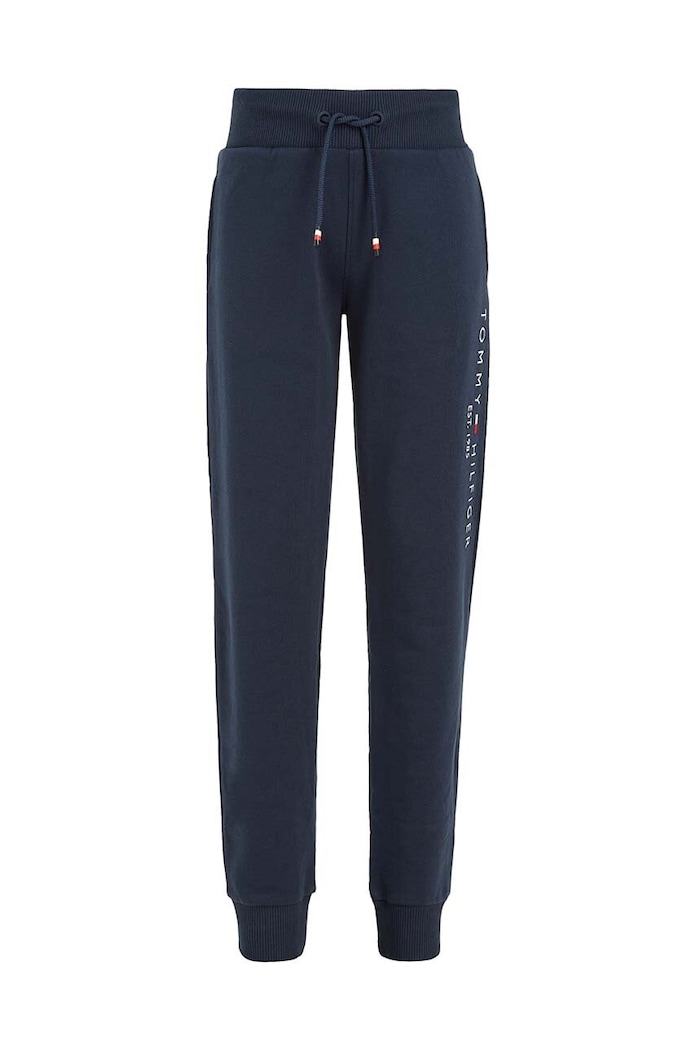 Detské nohavice Tommy Hilfiger KS0KS00214.NOS tmavomodrá AA00