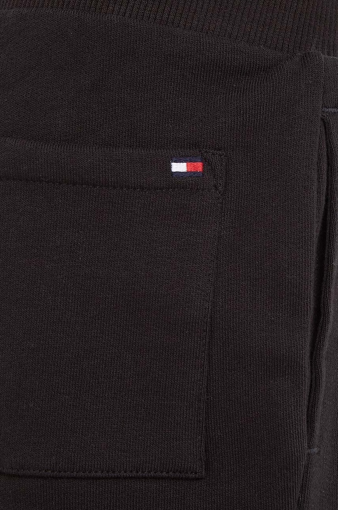 Dječje hlače Tommy Hilfiger crna KS0KS00214.NOS