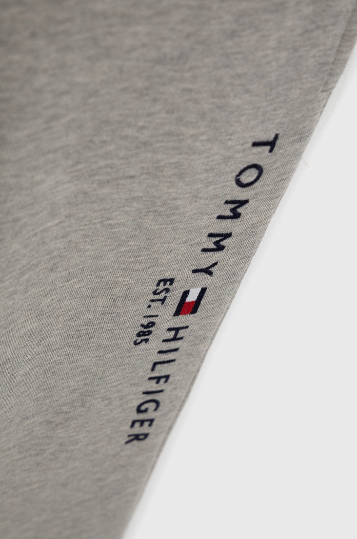 Παιδικό παντελόνι Tommy Hilfiger KS0KS00214.NOS γκρί