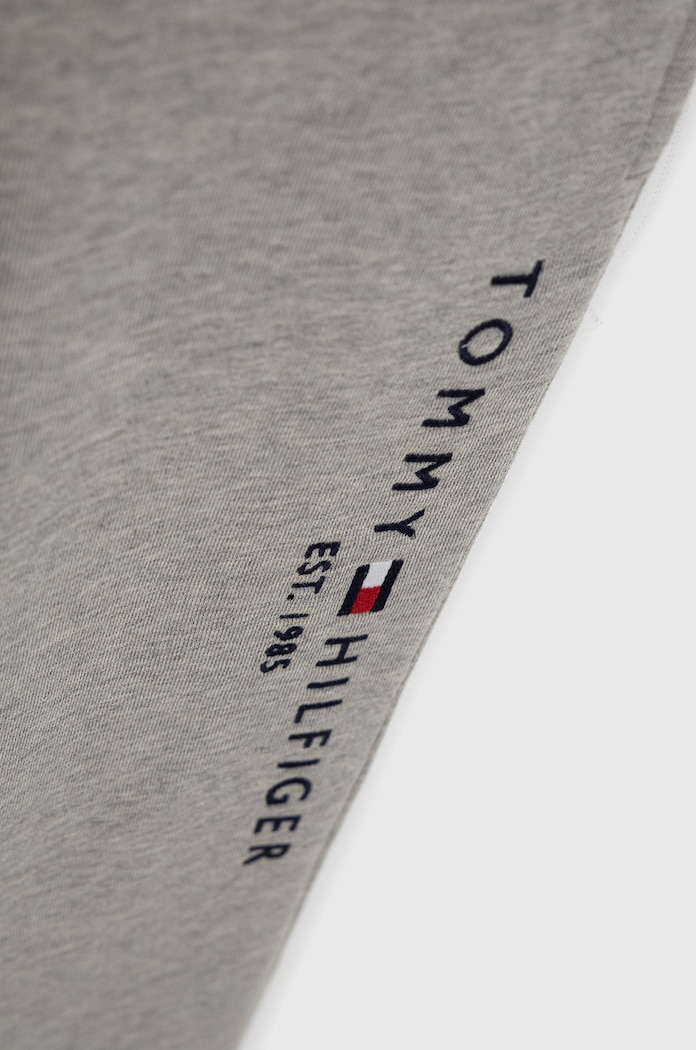 Παιδικό παντελόνι Tommy Hilfiger KS0KS00214.NOS γκρί