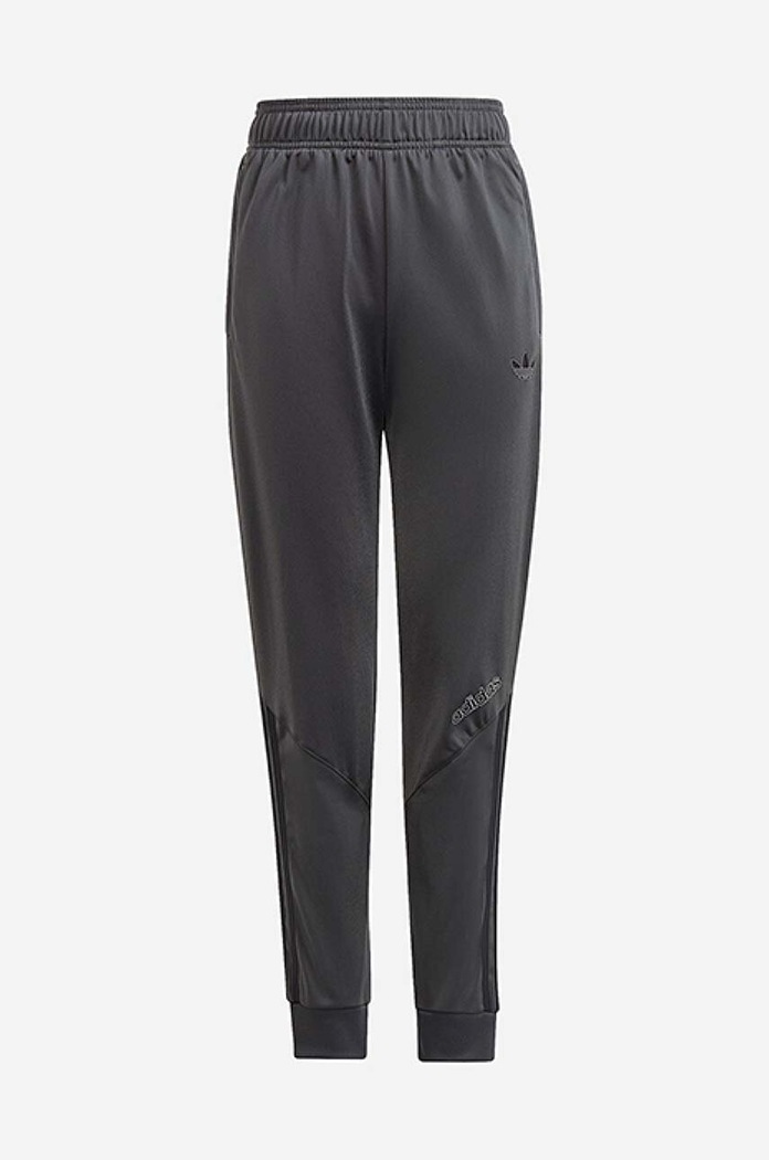 adidas Originals spodnie dresowe dziecięce dzianina szary H31219
