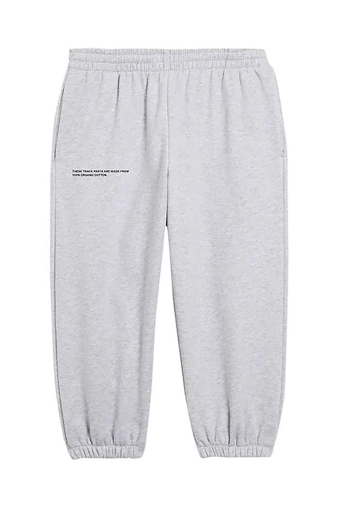 Pangaia spodnie KIDS' 365 MIDWEIGHT TRACK PANTS bawełna szary 10000280.CORE