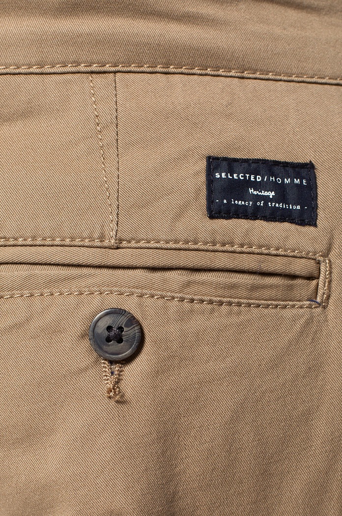 Selected Homme - Nohavice hnedá 16048118