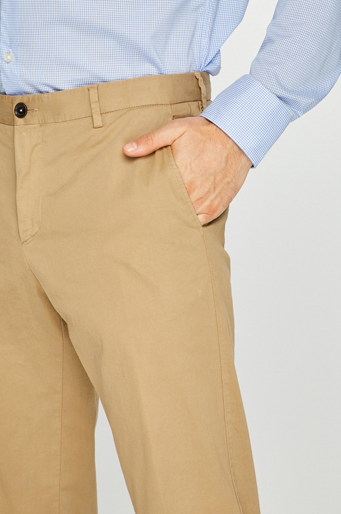 Nohavice Tommy Hilfiger Tailored TT0TT02202 béžová