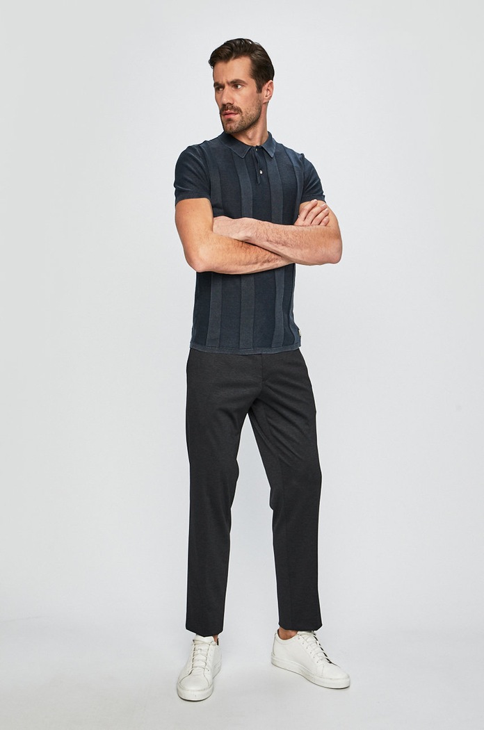 s.Oliver Black Label - Штани 02.899.73.4495 сірий AA00