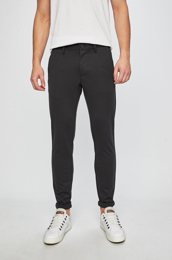Only & Sons - Kalhoty chinos šedá 22010209