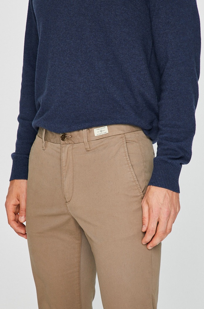 Tommy Hilfiger - Παντελόνι καφέ 867895043