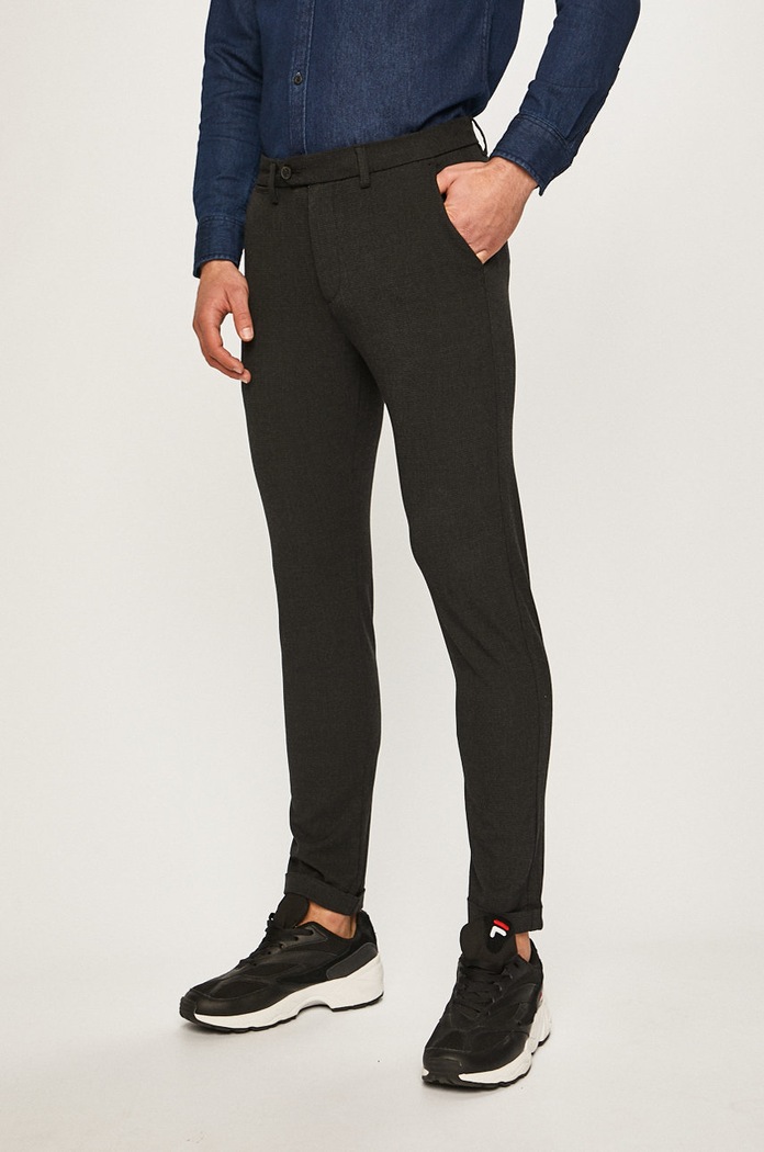 Jack & Jones - Nadrág Marco elasztánnal szürke 12163795