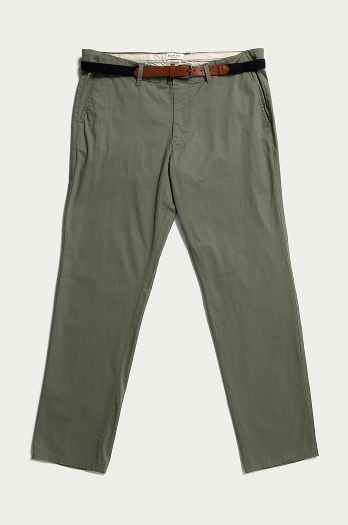 Selected Homme Pantaloni verde 16068376