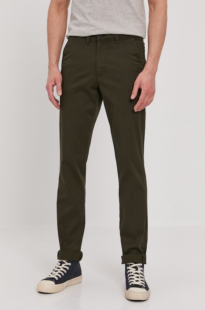 Nohavice Selected Homme chinos zelená 16074054