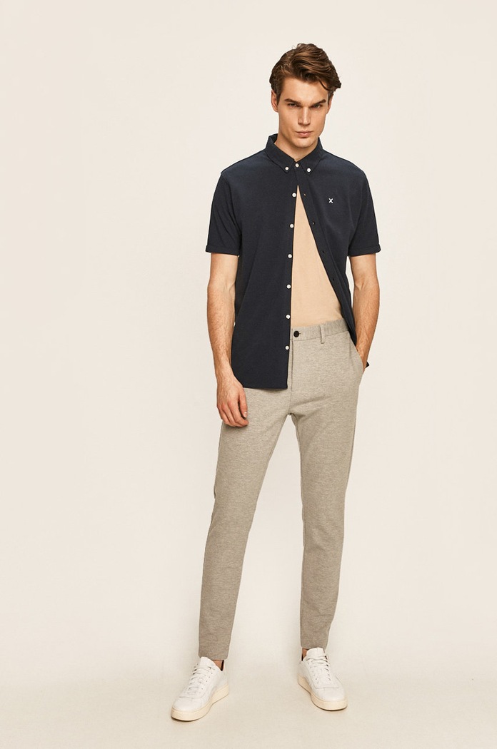 Clean Cut Copenhagen - Spodnie CC1286.Grey szary AA00