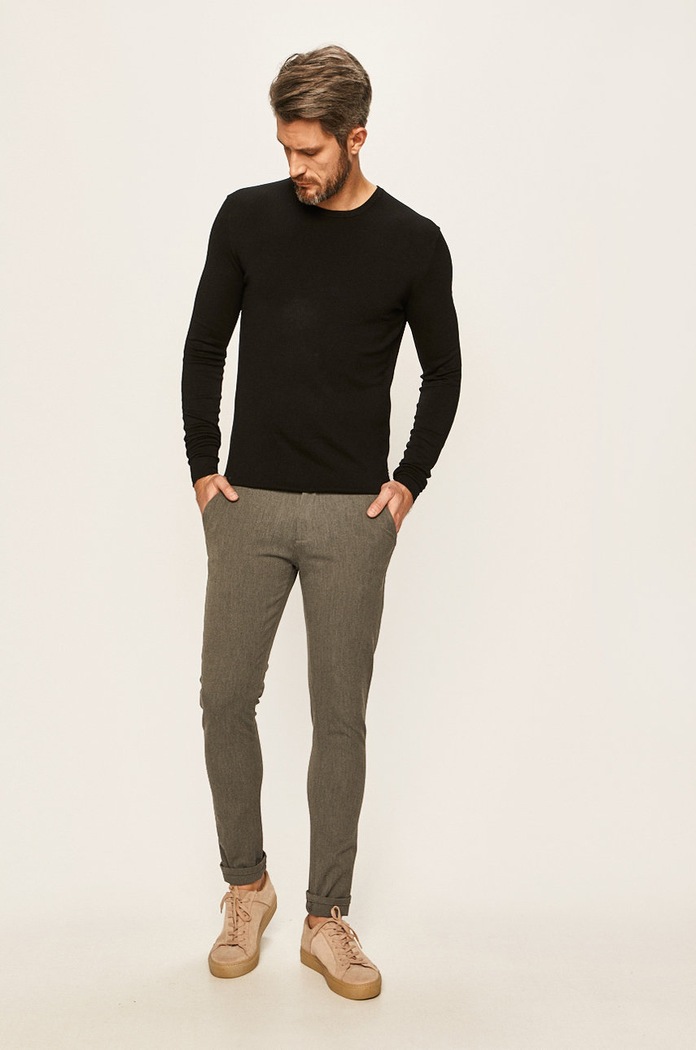 Tailored & Originals - Kalhoty 7178603.798254 šedá AA00