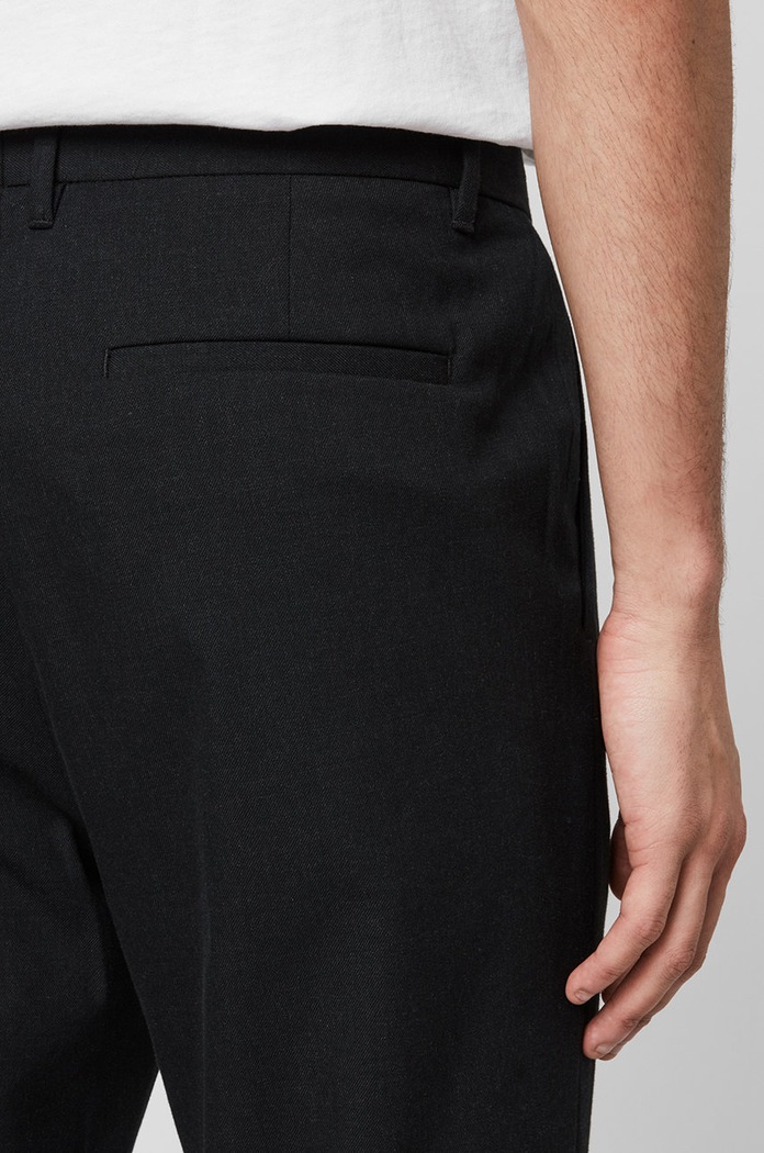 AllSaints - Kalhoty Tallis Trousers MM003J černá