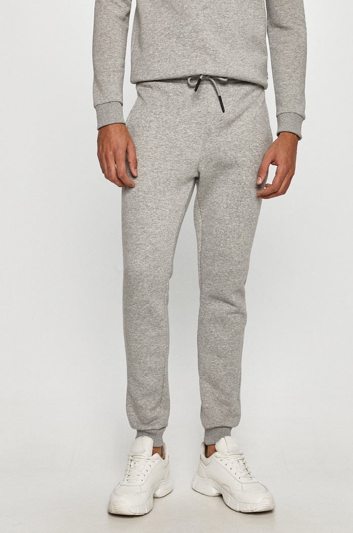 Hlače Only & Sons pletivo siva 22018686