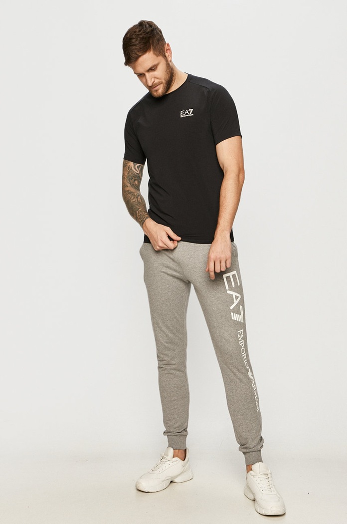 EA7 Emporio Armani - Kalhoty 8NPPC3.PJ05Z šedá AA00