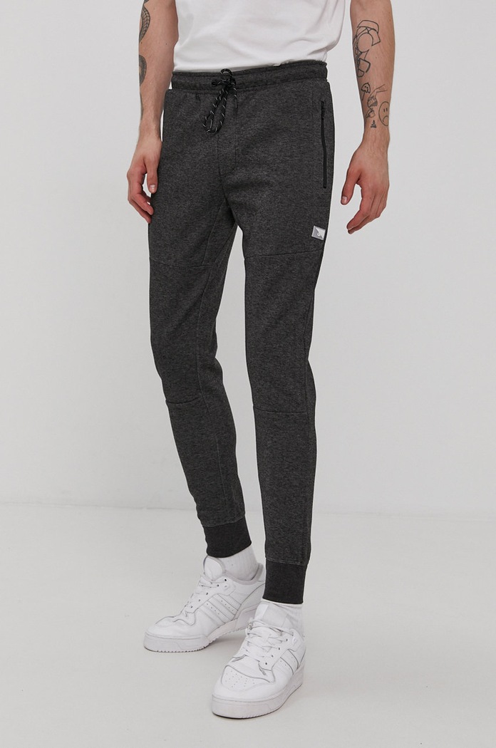 Jack & Jones - Kalhoty pletenina šedá 12184970