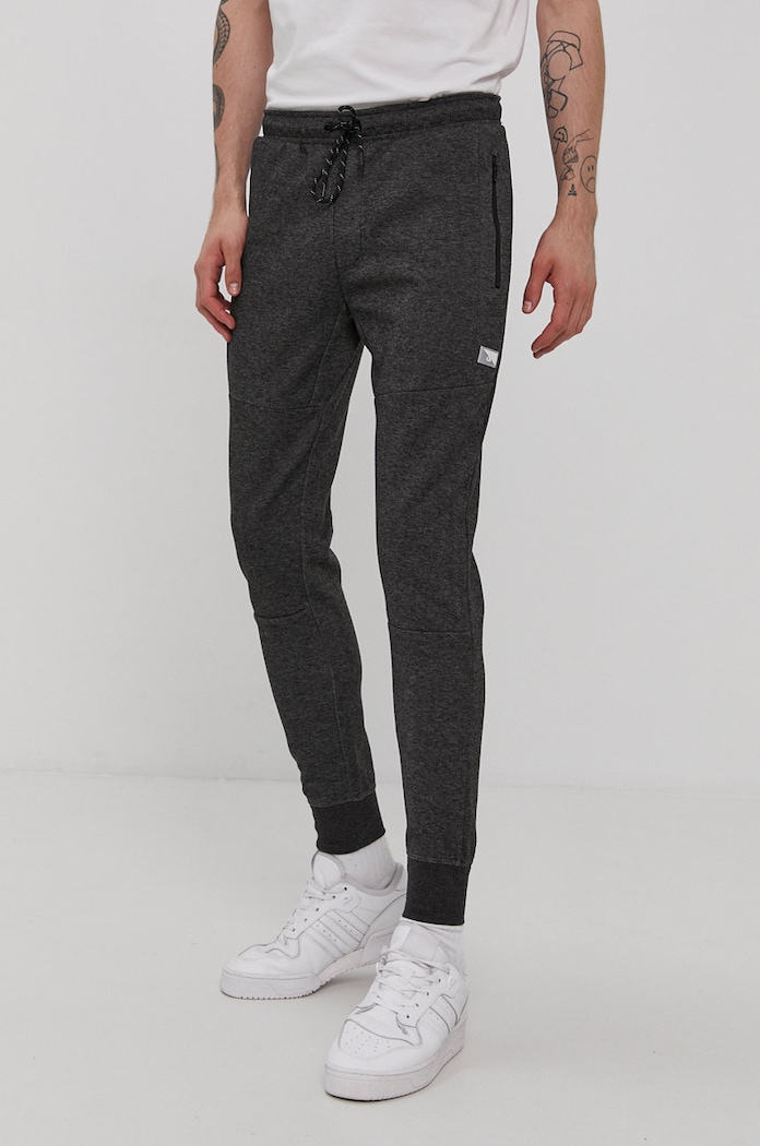 Jack & Jones - Kalhoty pletenina šedá 12184970