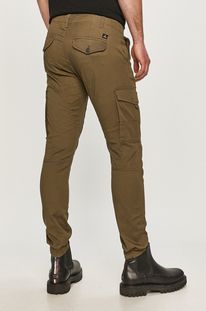 Odzież Jack & Jones Spodnie 12141844 zielony
