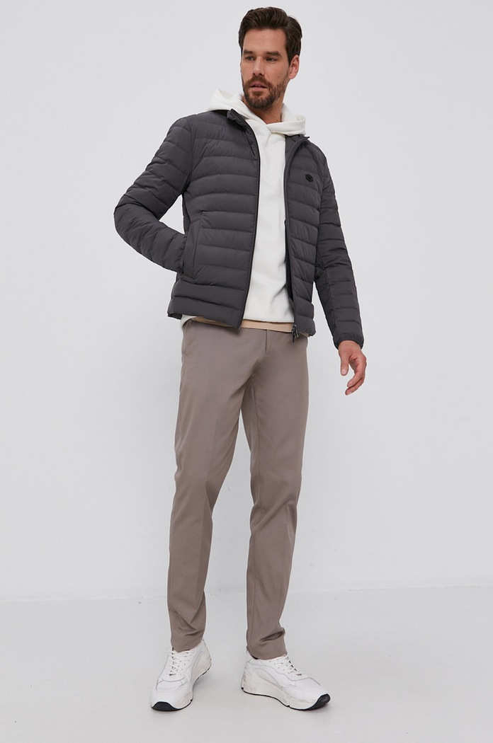 Nohavice Emporio Armani 8N1P15.1NJ9Z sivá AA00