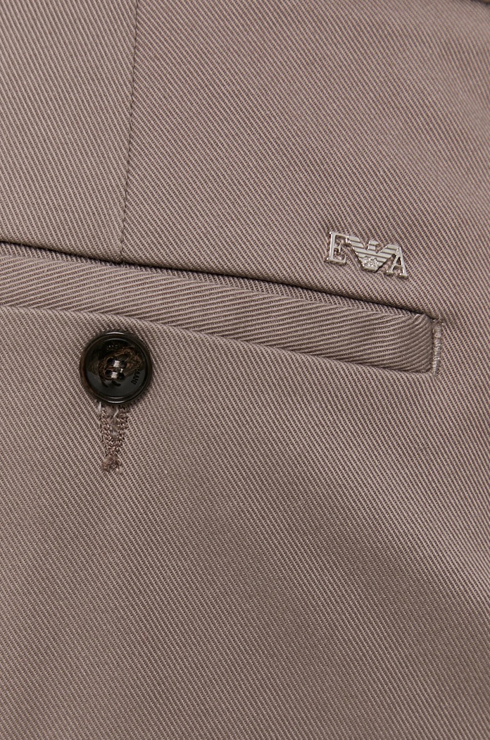 Nohavice Emporio Armani sivá 8N1P15.1NJ9Z