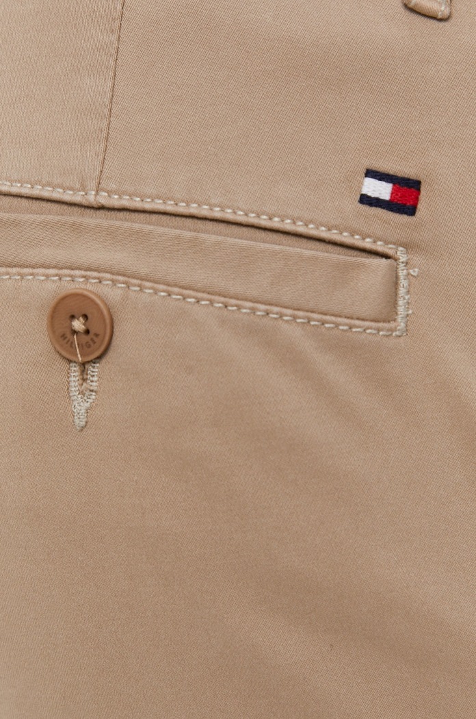 Spodnie Tommy Hilfiger MW0MW20968.NOS beżowy