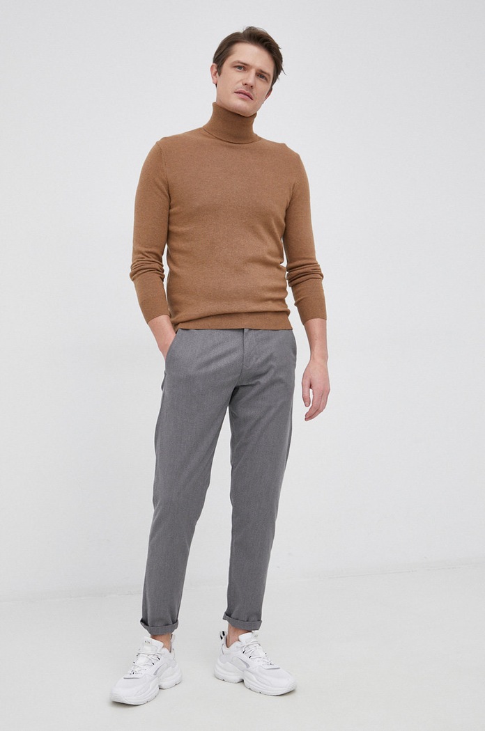 Selected Homme - Spodnie 16081374.Phantom szary AA00