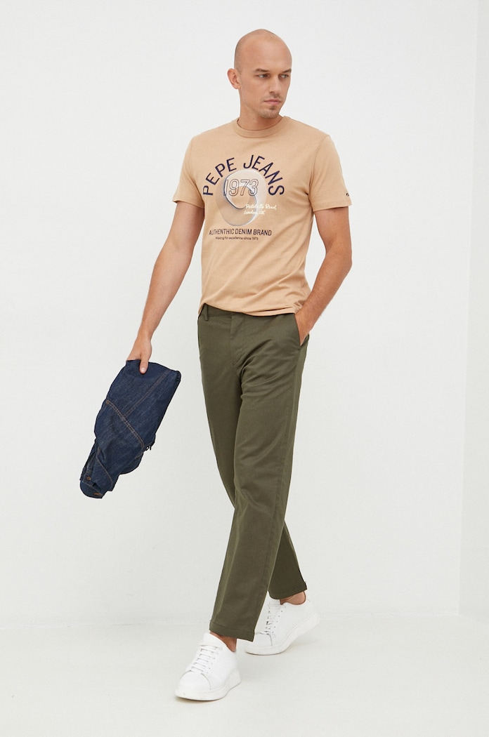 Kalhoty Selected Homme 16080159.ForestNigh zelená AA00