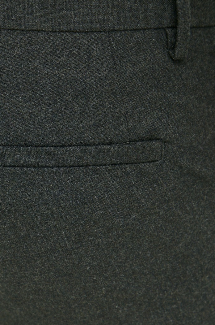 Pantaloni din lana Selected Homme 16085276.ForestNigh verde