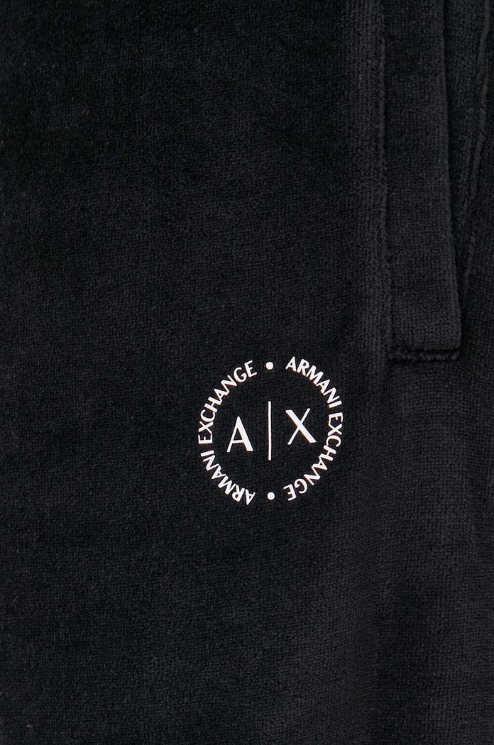 Armani Exchange spodnie dresowe czarny 8NZPCH.ZJZFZ.NOS