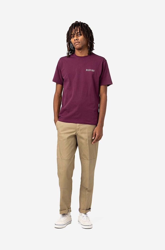 Dickies spodnie Strght Dble Knee Rec DK0A4XZEKHK beżowy AA00